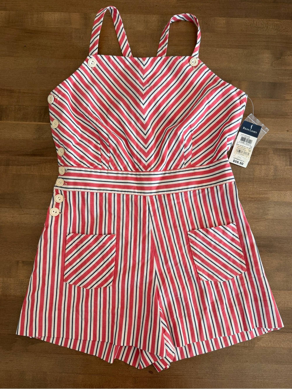 Ralph Lauren Girls Romper